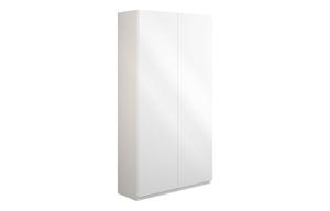 Clarence 600mm Slim 2 Door Storage Unit - White Gloss (Grey Cab)